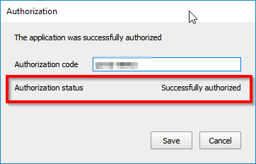 Google Contacts sync successfully authorized